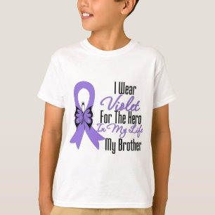 Hodgkins lymfkörtelcancerband min hjälte min t shirt