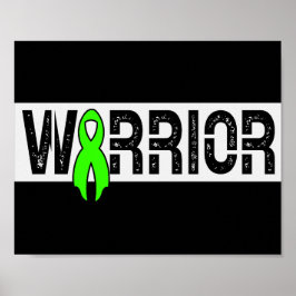Hodgkins lymfom krigare cancer medvetenhet stöd poster