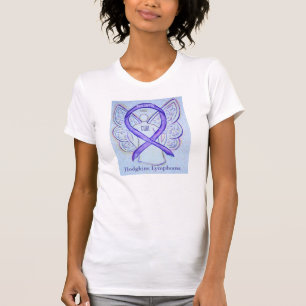 Hodgkins Lymphoma Awareness Ribbon Angel Shirt Tröja
