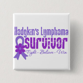 Hodgkins Lymphoma Survivor Flower Ribbon Knapp