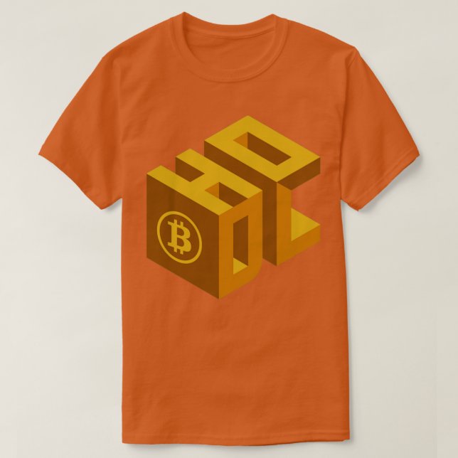 hodl 3d t shirt (Design framsida)