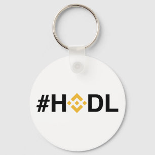 #HODL-bindning (BNB) Nyckelring