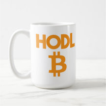 HODL Bitcoin Mugg