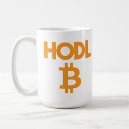 HODL Bitcoin Mugg
