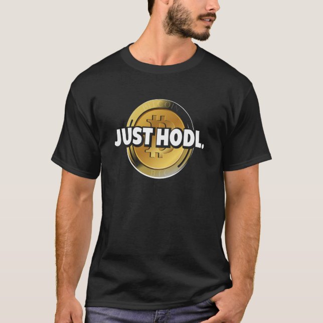 HODL Bitcoins Bitcoin Orange Bitcoin HODL Crypto T Shirt (Framsida)