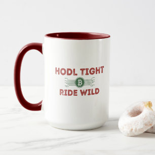 HODL Crypto Investor Funny Mugg