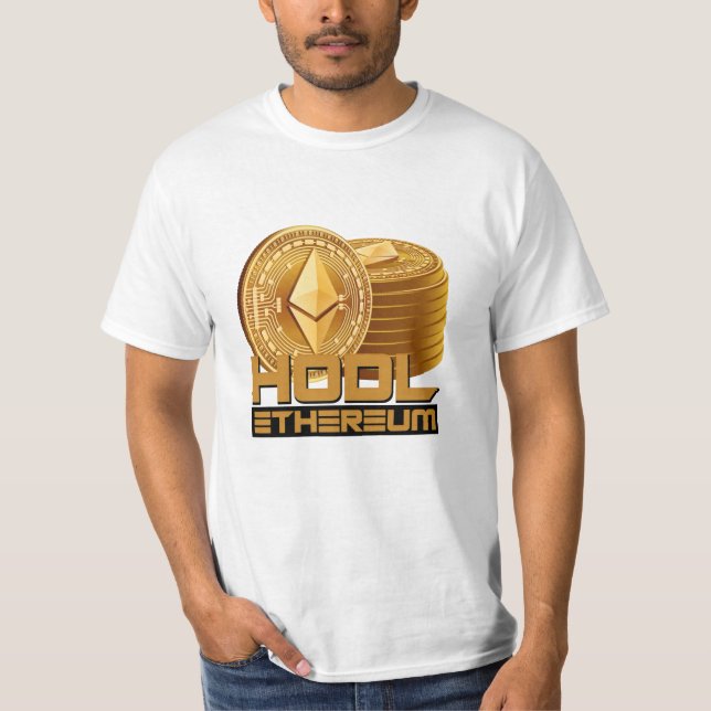 HODL Etherum T Shirt (Framsida)