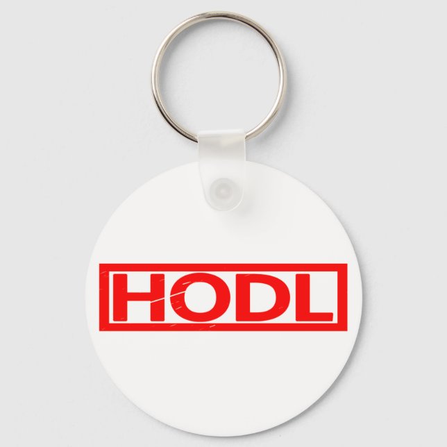 Hodl Frimärke Nyckelring (Framsida)