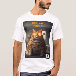 HODL & Kibble: Bitcoin Baron T Shirt