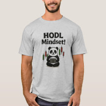 HODL Mindset Panda - Krypto Trading Motivation