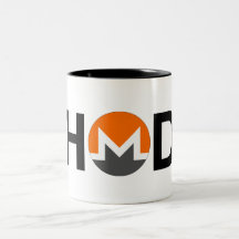 #HODL Monero Två-Tonar muggen