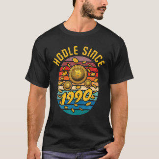 Hodle sedan 1990 31a Vintage på födelsedagen Retro T Shirt