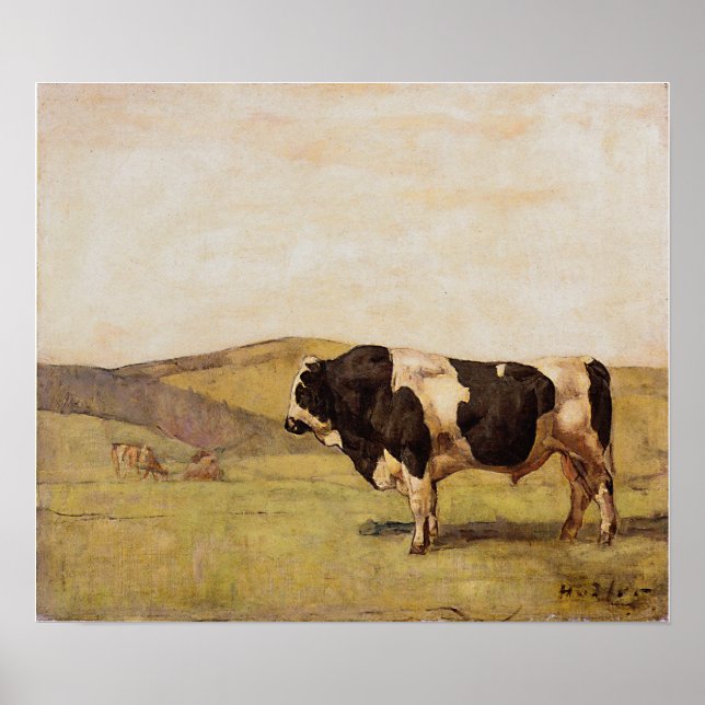 Hodler - Bull 1878 Poster (Framsidan)