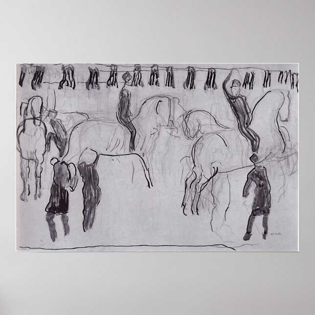 Hodler - De tyska studenterna i befrielsekriget… Poster (Framsidan)