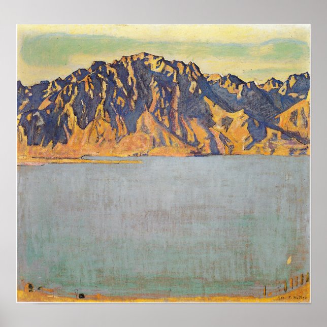 Hodler - Grammont 1906 Poster (Framsidan)