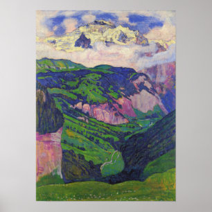Hodler - Isenfluh-viruset 1902 Poster
