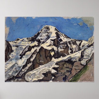 Hodler - Monch 1914 Poster