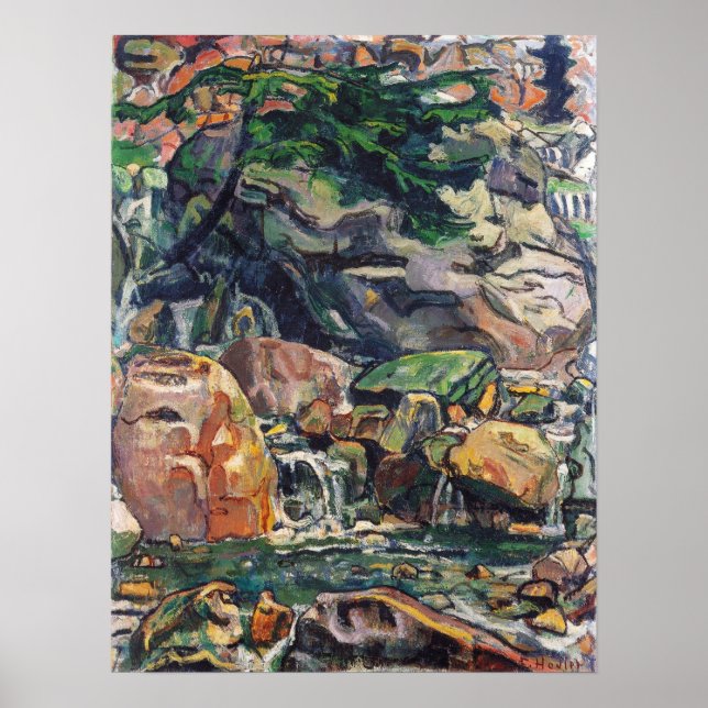 Hodler - Mountain Stream Near Beatenberg 1910 Poster (Framsidan)
