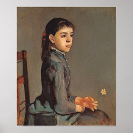 Hodler - Porträtt av Louise Delphine Duchosal Poster