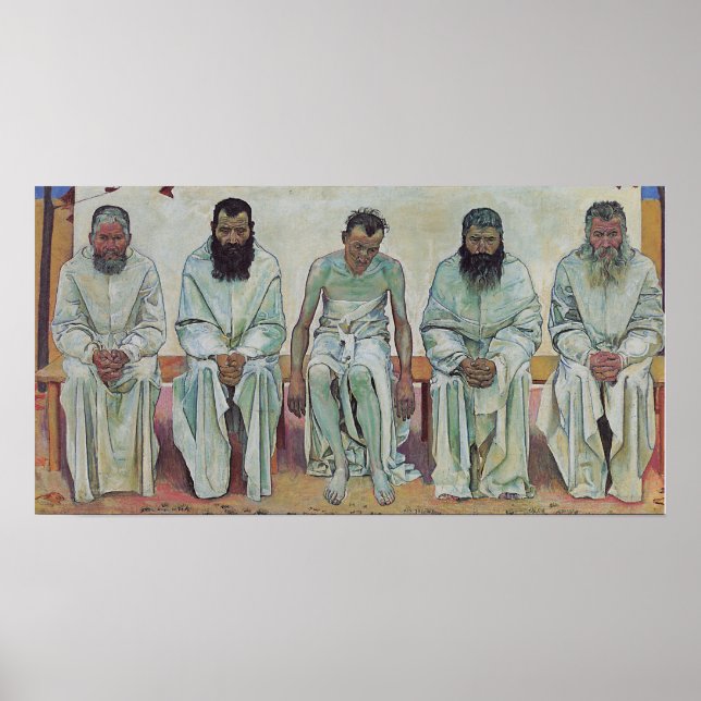 Hodler - Trött på livet 1892 Poster (Framsidan)