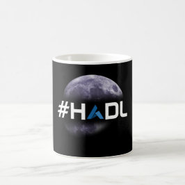 #HODLhetta till månesvartmuggen Kaffemugg