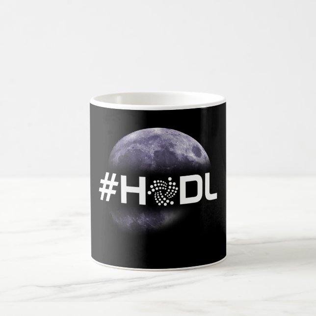 #HODLJOTA till månesvartmuggen Kaffemugg (Center)