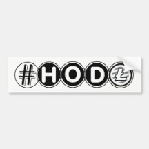 #HODLLitecoin bildekal