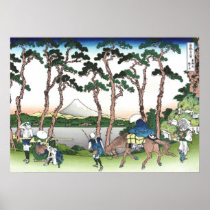 Hodogaya på Tokaido Highway Poster