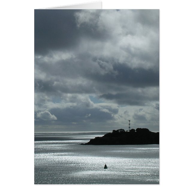 HoeSilhouette. Hälsningskort (Framsidan)