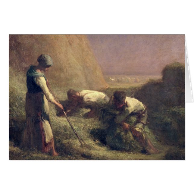 Höet Trussers, 1850-51 Hälsningskort (Framsidan Horizontal)