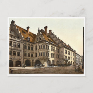 Hofbrauhaus, München, Bayern, Tyskland klassisk Ph Vykort
