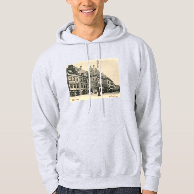 Hofbrauhaus, München, Tyskland 1900-Vintage Hoodie (Framsida)