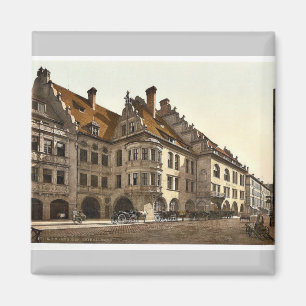Hofbrauhaus Munich, Bayern, tyskland klassiker Magnet