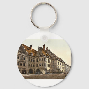 Hofbrauhaus Munich, Bayern, tyskland klassiker Nyckelring