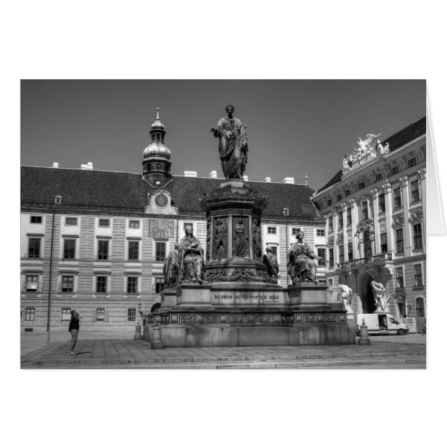 Hofburg Hälsningskort (Framsidan Horizontal)