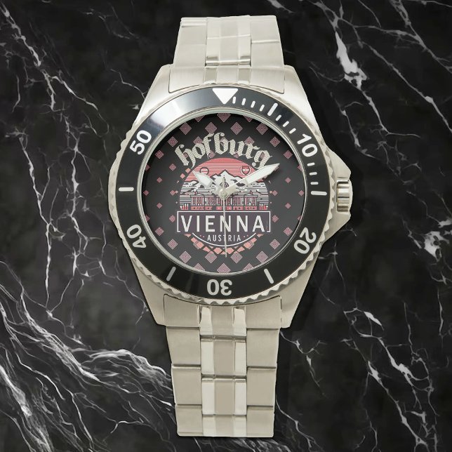 Hofburg i Circles Manar Stainless Steel Bracelet Armbandsur (Skapare uppladdad)