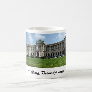 Hofburg Wien Österrike Kaffemugg