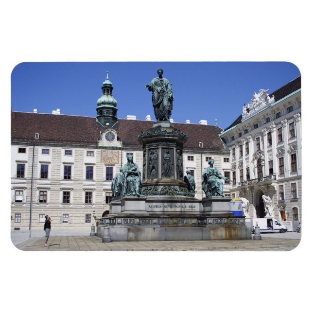 Hofburg, Wien Österrike Magnet (Horisontell)
