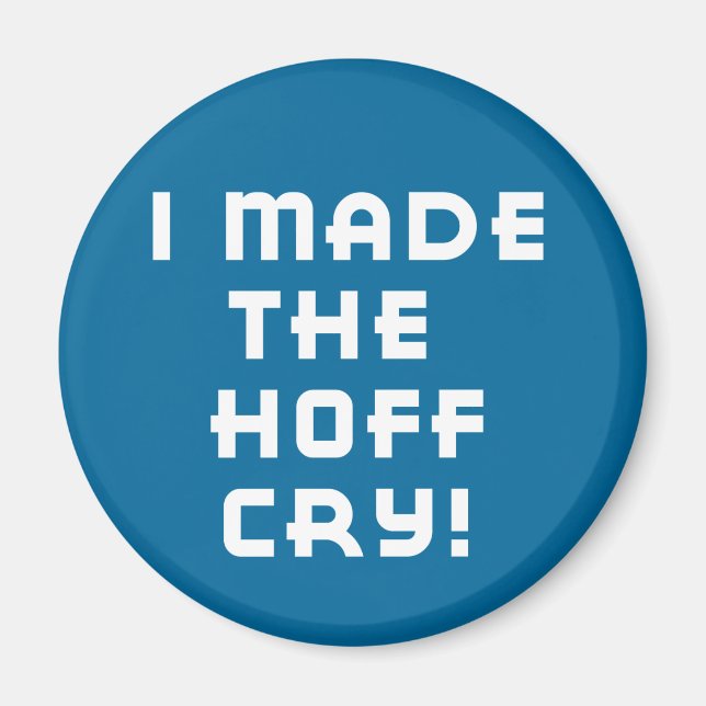 Hoff Gråt Mörk Magnet (Framsidan)