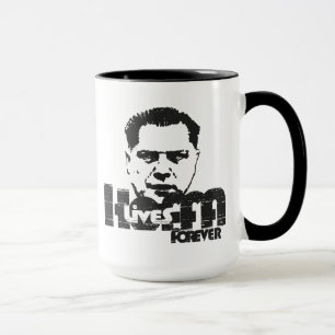 Hoffa lever för alltid mugg