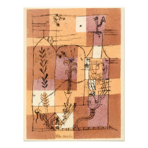 Hoffmanesque Scene av Paul Klee Fototryck