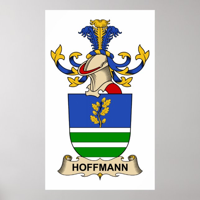 Hoffmann Family Crest Poster (Framsidan)