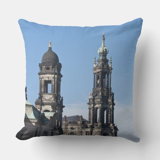 Hofkirche (hovkyrkan) Dresden Kudde (Framsida)
