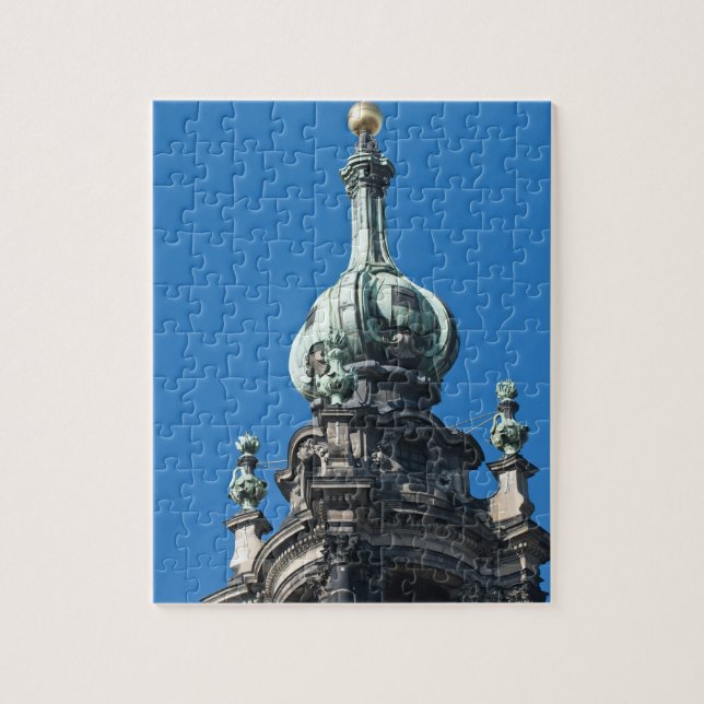 Hofkirche (Hovkyrkan) Dresden Pussel (Vertikal)