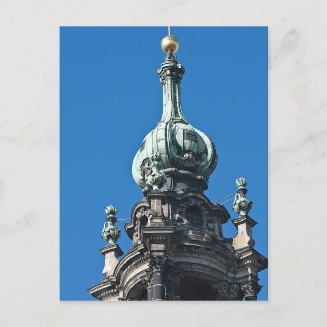 Hofkirche (hovkyrkan) Dresden Vykort (Framsida)