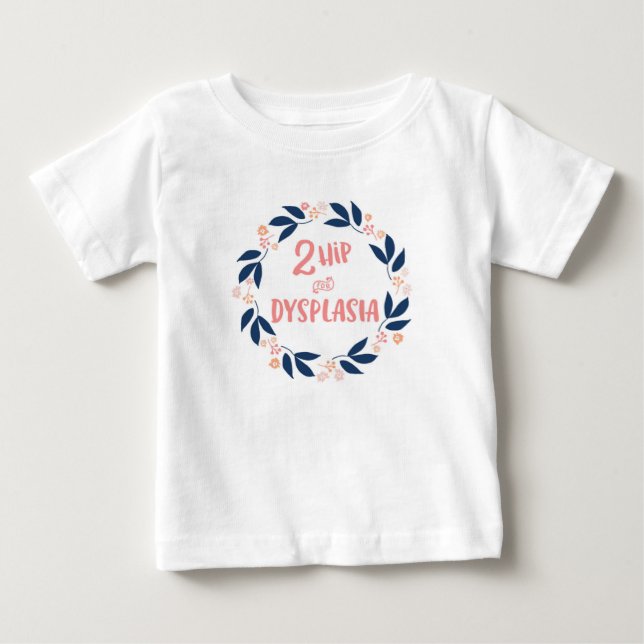 Höft 2 för Dysplasiautslagsplats T-shirt (Framsida)