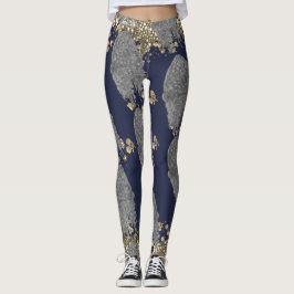 Höft- och funkyformgivaredamasker leggings