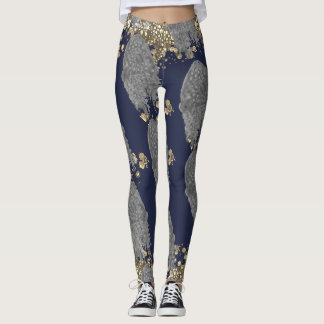 Höft- och funkyformgivaredamasker leggings