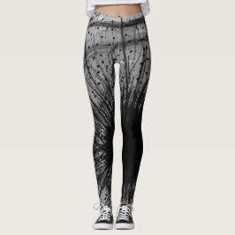 Höft- och funkyformgivaredamasker leggings