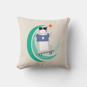 Höftbälte Riding a Skateboard Kudde